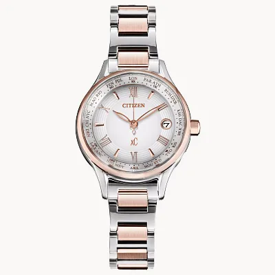 Citizen xC Pink Dial Super Titanium Bracelet EC1165-51W Citizen xC Pink Dial Super Titanium Bracelet EC1165-51W